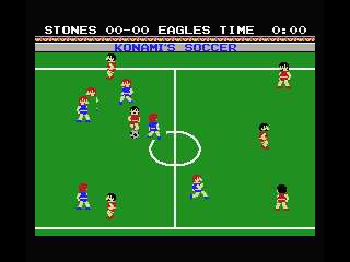 Konami's Soccer screenshot 6 for MSX